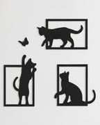 Playing Cats - Wall Decor Koshindo Art