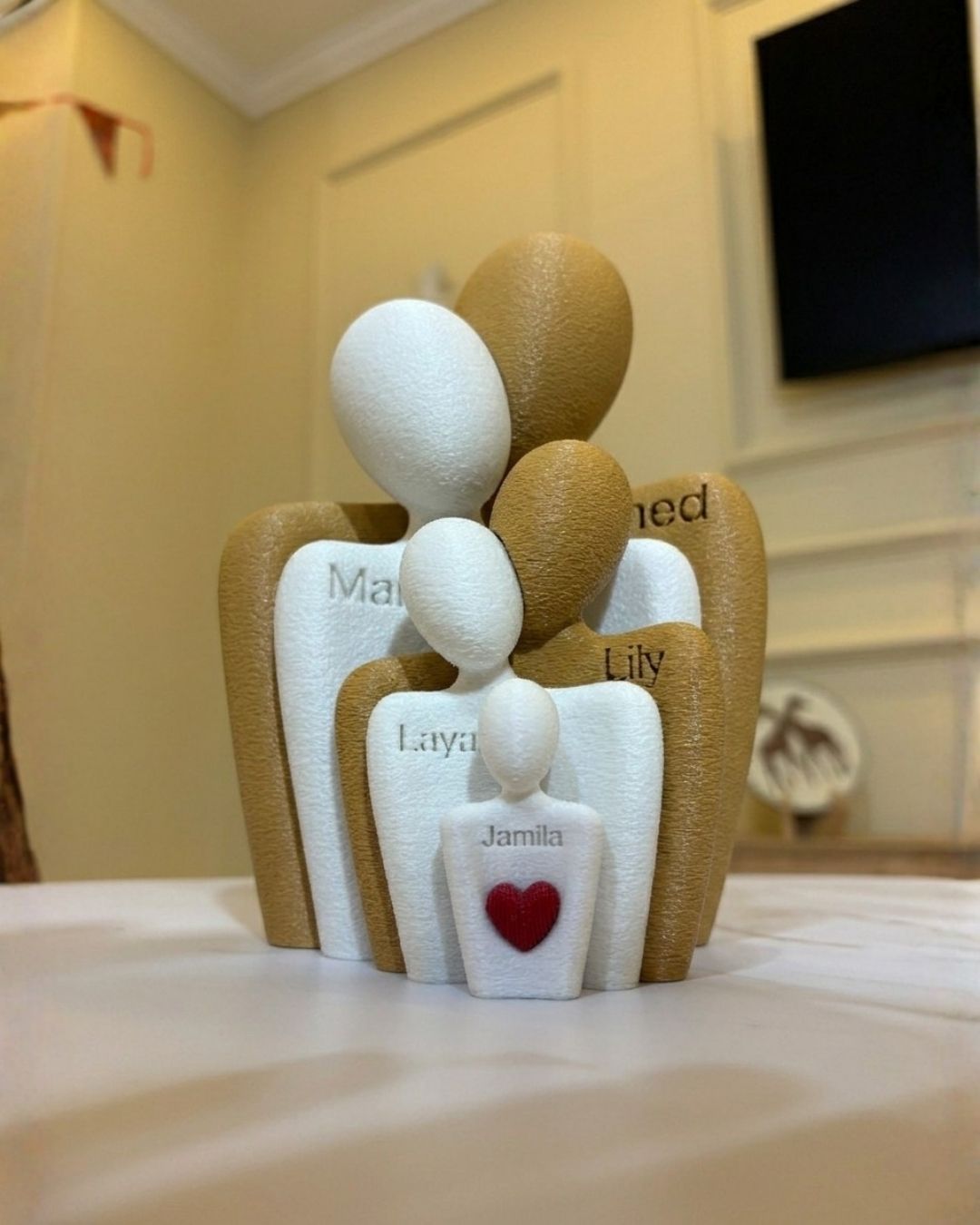 Family Love Sculpture