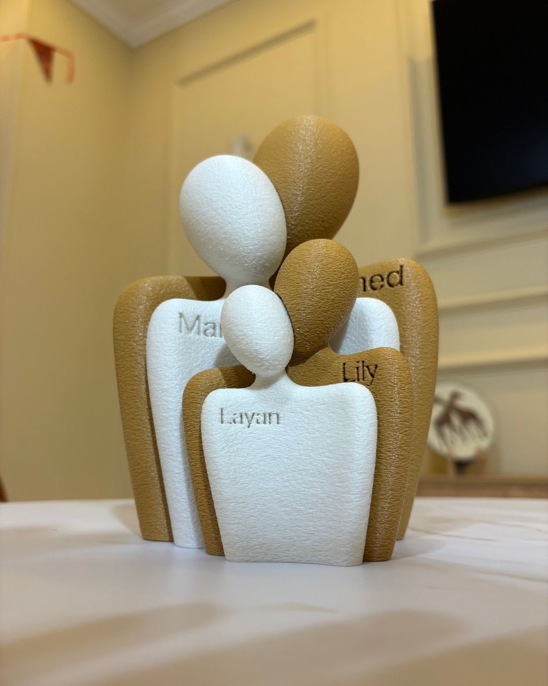 Family Love Sculpture