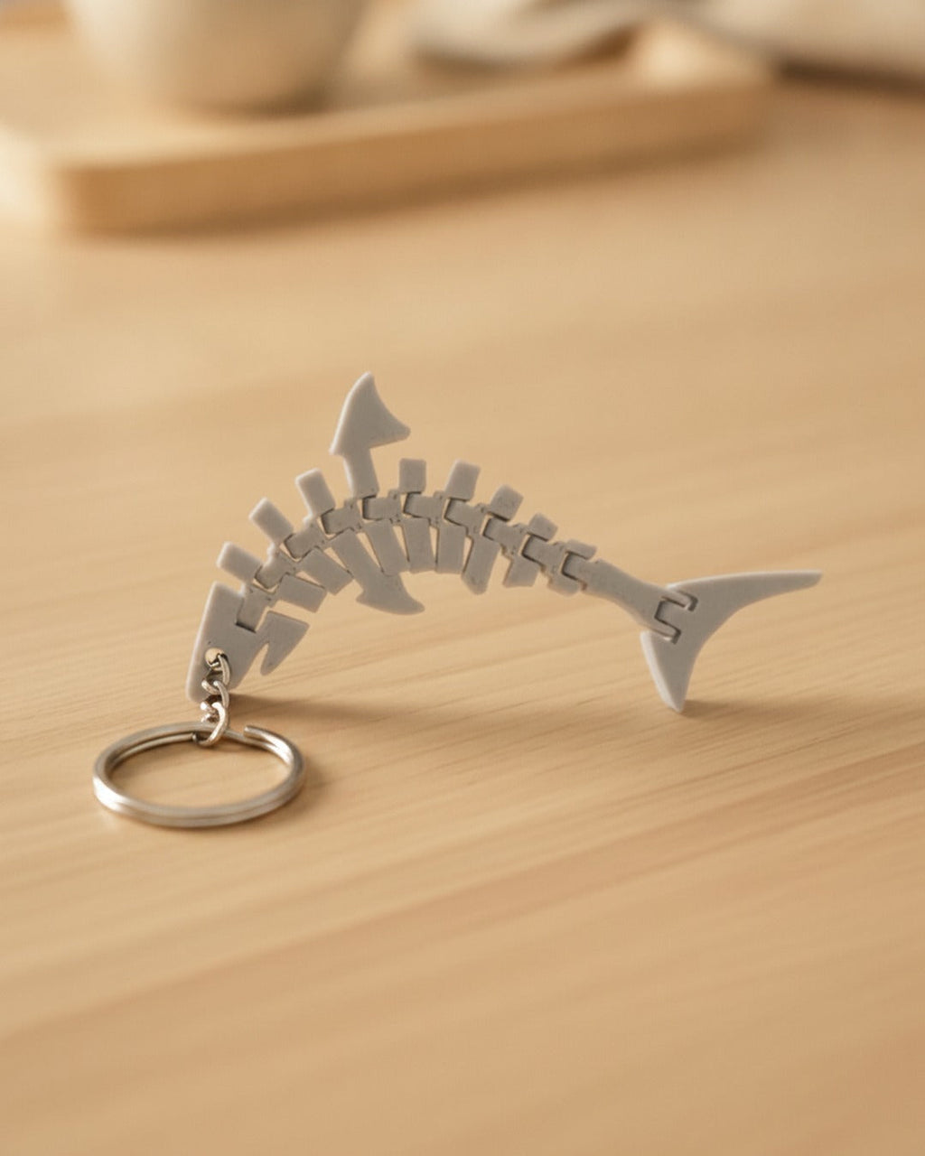 Articulated Shark Keychain Koshindo Art
