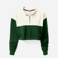 Half Zip - Green