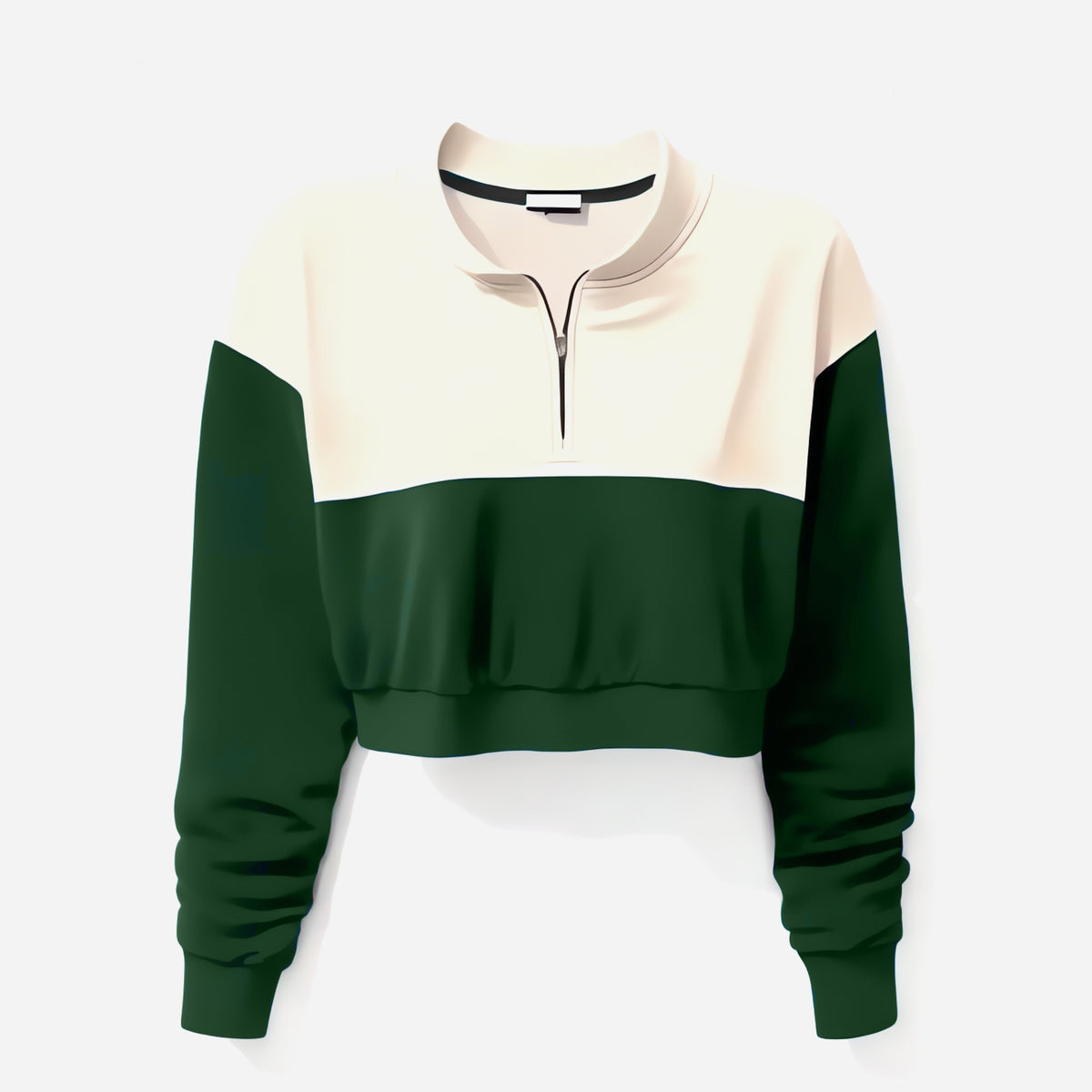 Half Zip - Green