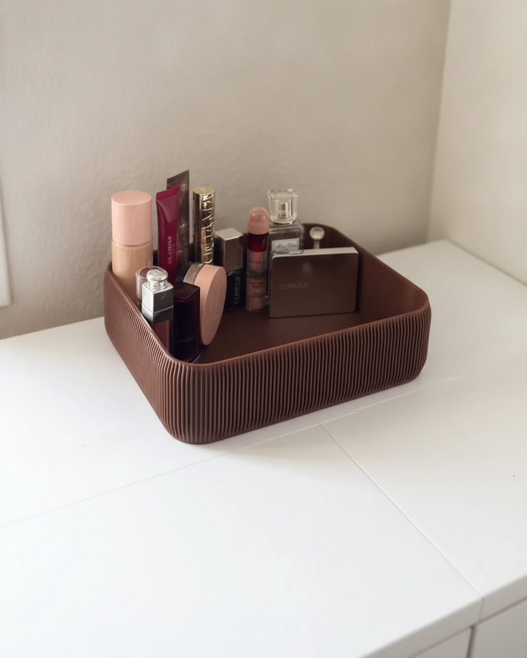 Ribbed Organizer Tray